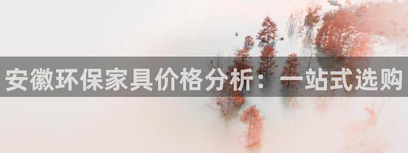 沐鸣2代理注册开户：安徽环保家具价格分析：一站式选购